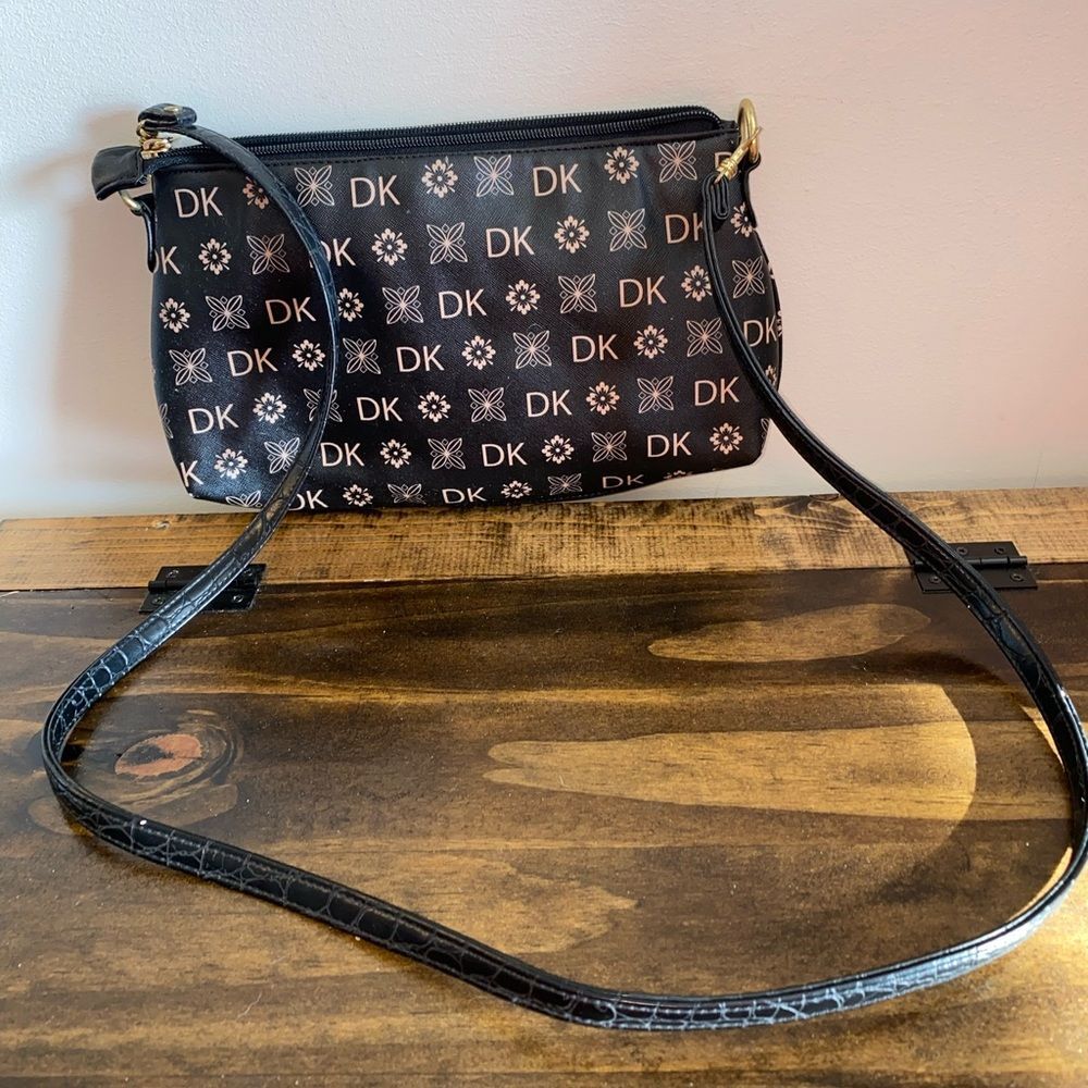 Bradford Exchange Black Crossbody Purse Bag NEW